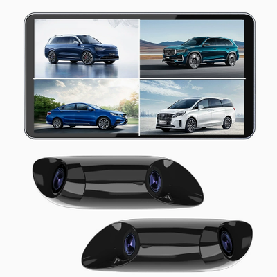 6 Inch Touch Screen Dual Lens Side View Mirror Camera System Digital Electronic Monitor Without AI BSD Voice Warning for Vehicles