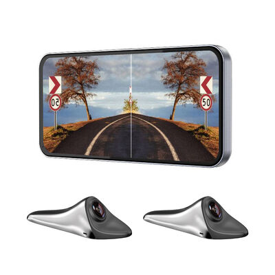 6.25 polegadas HD Espelho retrovisor eletrônico Sistema de monitoramento Esquerdo direito ponto cego Assistência de câmera Parque Kit de segurança de condução para Toyota Corolla Sedan