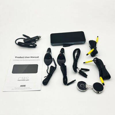 Sistema eletrônico de espelho retrovisor com visão nocturna infravermelha IP67 impermeável e sistema de monitoramento de ponto cego com ângulo de visão de 120 graus