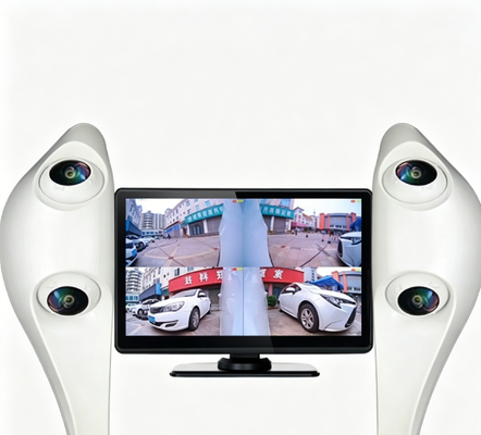 Dual Lens AHD 1080P Car Side View Camera System 7 Inch Monitor RCA Connector Sticker Mount Safety Surveillance Kit para Suzuki Swift Hatchback