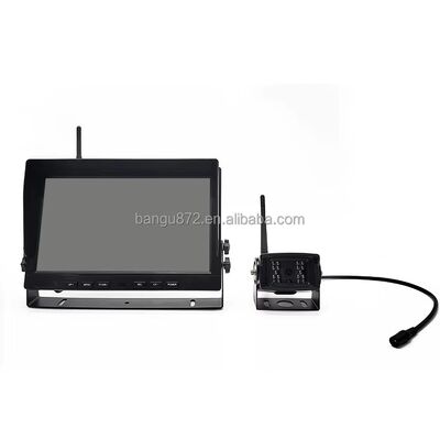 Novo Monitor de Visualização Dividida Quad AHD 1080P de 4 Canais de 10 polegadas, Sistema de Monitor de Backup TFT IPS com DVR Integrado, Sistema de Monitoramento de Caminhão de 24V para Scania