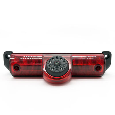 Câmera de Ré LED HD à Prova d'Água para Carro com Luz de Freio para Citroen Jumper III Fiat Ducato X250 Peugeot