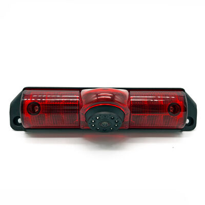 Câmera de Ré LED HD à Prova d'Água para Carro com Luz de Freio para Citroen Jumper III Fiat Ducato X250 Peugeot