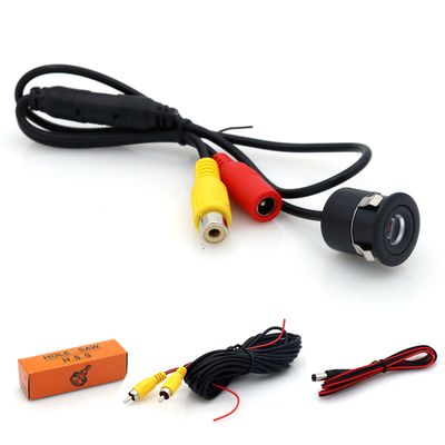 AHD 1080P Universal Car Reverse Camera with Fisheye Lens and Parking Guidelines for Automotive Parking Assistance
